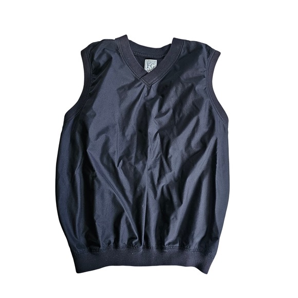 Field Gear Windbreaker Vest‎ Sleeveless Golf Casual Layering Black M - Picture 1 of 4
